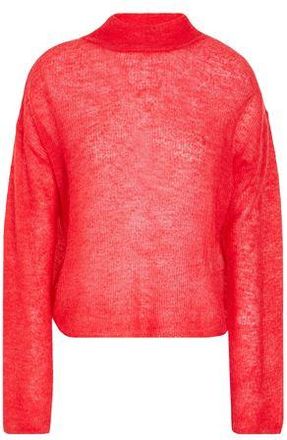 8 by YOOX MOHAIR BLEND RELAXED FIT ROLL-NECK