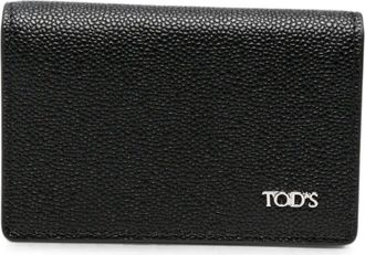 Tod's Accessories Card Holder Caviar Baby