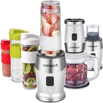 Concept Concept Solution Sm3391 Batidora Plateada 700 W 3 Botellas