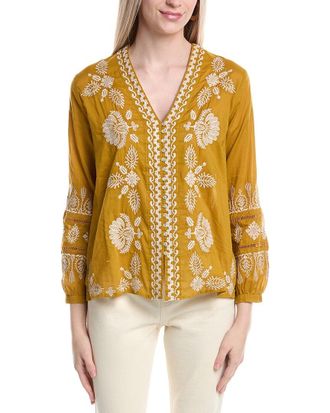 Johnny Was Alba Blouse