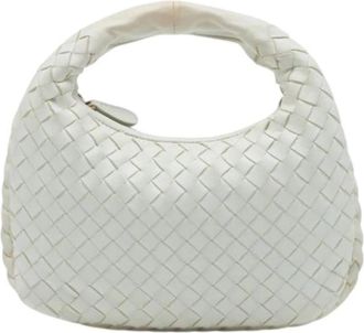 Bottega Veneta Pre-owned Veneta Hobo - Dames - Vintage Handtas - Wit - ONE Size - Leer - Vintage