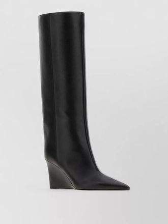 Jimmy Choo London leather knee-high boots