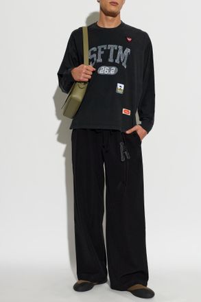 Song for the Mute Song For The Mute Long Sleeve T-shirt, Mens, Black