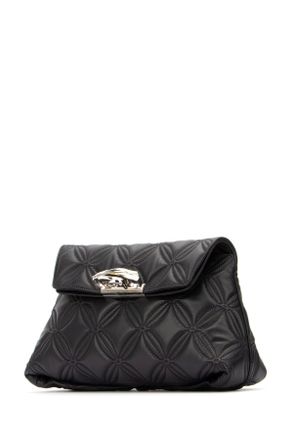 Alexander McQueen 63792613z2y 1000 Black Clutch