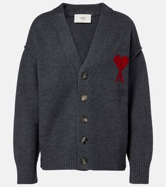 Ami Ami de Cour virgin wool cardigan
