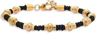Eye Candy Los Angeles Beaded Bracelet in Gold at Nordstrom Rack