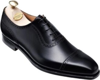 Crockett & Jones Schoenen - Heren - Nette schoenen - Zwart - 40 1/2 EU - Schoenen