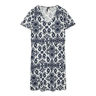 Vero Moda Gedrukte jurk met korte mouwen en V-hals