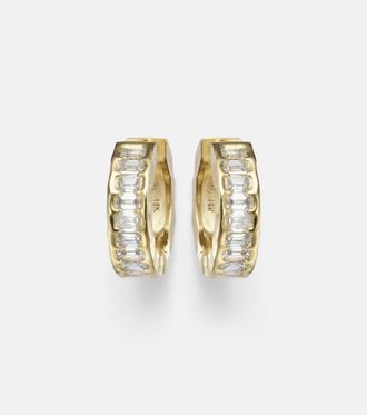 Octavia Elizabeth Orecchini Ivy Eternity in oro 18kt con diamanti