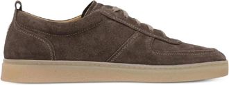 Henderson Baracco Sneakers stringate in pelle scamosciata - Marrone