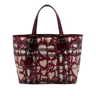 Burberry Pre-owned Tote Bags, female, Multicolor, Size: ONE SIZE Pre-owned Vintage Tote Bag
