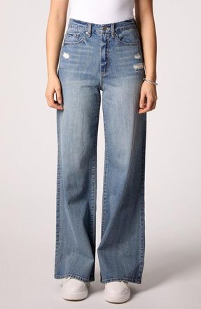 Blue Revival Waverly Mid Rise Wide Leg Jean in Dallas at Nordstrom, Size 25