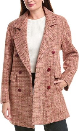 Fleurette Double Breasted Wool Coat