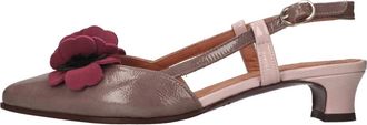 Chie Mihara Hazel Slingback Pumps - Dames - Pumps - Bruin - 36 EU - Leer - Schoenen