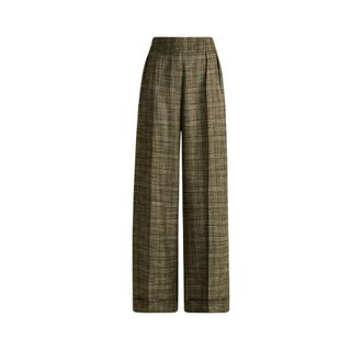 Kiton Dames, Broeken, Groen, Maat: 2XS Viscose