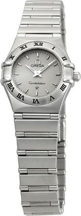 Omega Pre-owned Omega Constellation Diamond Silver Dial Ladies Watch 1562.30