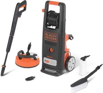 Black+Decker Hidrolimpiadora Black+decker Bxpw2000pe (2000w, Presi&oacute;n 140 Bares, Caudal 440l/h) Con Patio Cleaner Deluxe Y Cepillo Fijo