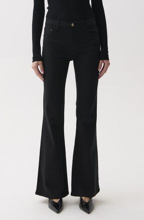 Pistola Denim Kinsley High Waist Flare Jeans in Graphite at Nordstrom, Size 26