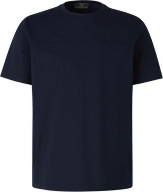Herno Blauwe T-shirts en Polos - Heren - T-shirts - Blauw - 2XL - Tops