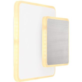 Globo Lighting Applique Metallo Bianco, Led