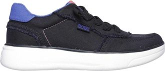 Skechers Dames Skipper Hi Canvas Sneakers (Zwart)