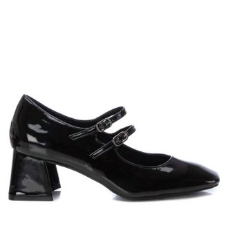 Xti Womens Patent Leather Ballerinas In Black