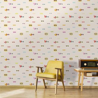 HEXOA Papel pintado Gafas pop 52x1000cm