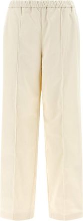 Fabiana Filippi Beige Gabardine pants
