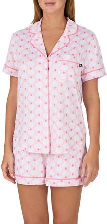 Kate Spade New York print short pajamas in Pink/White at Nordstrom, Size X-Small