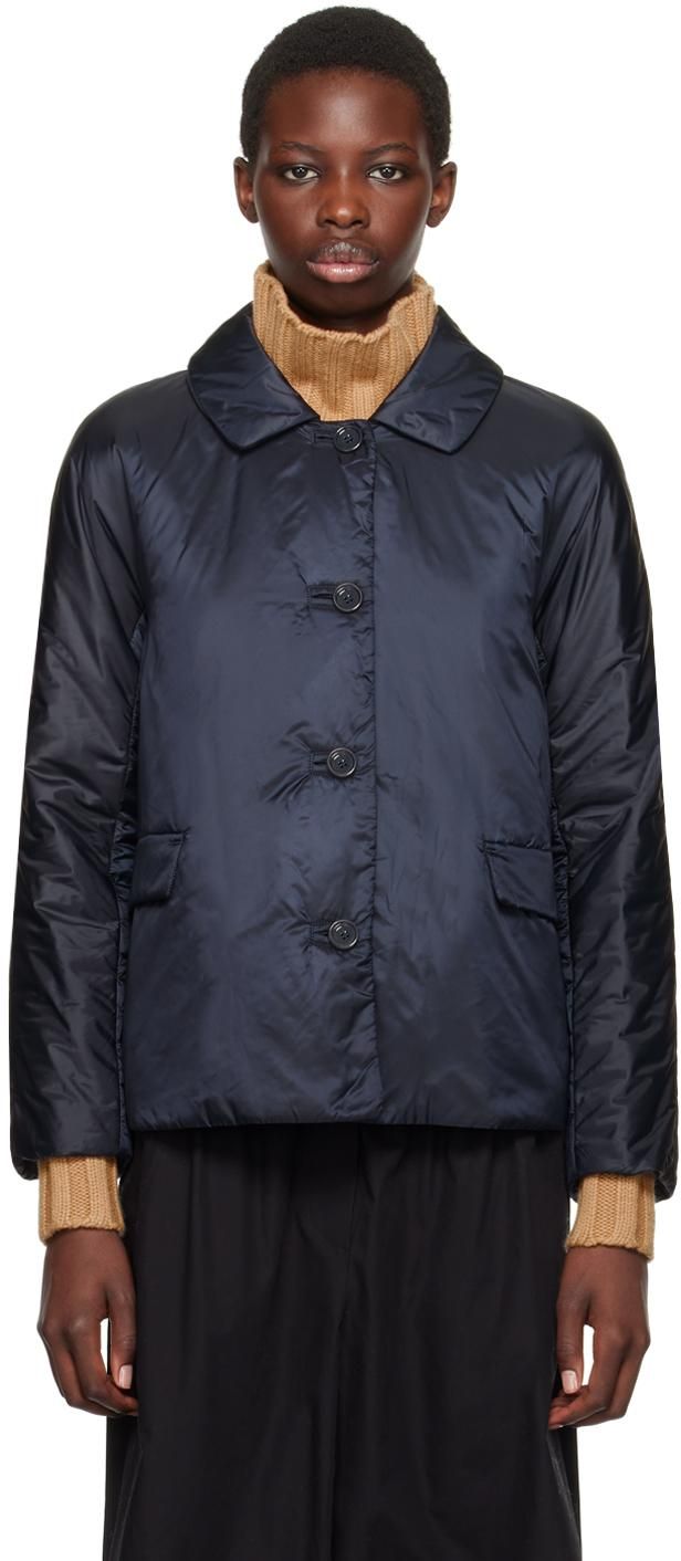 ジャケット MAX MARA 25SS Navy Bodyier Quilted Padding Jacket VADIER 016 MaxMara Vadier Quilted Jacket 25SS 016 126947934 | eBay