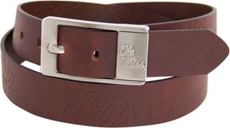 Eagles Wings Mississippi Rebels Brandish Leather Belt - Brown at Nordstrom, Size 42