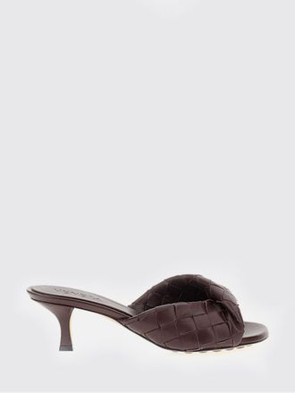 Bottega Veneta Sandali mule Blink in nappa intrecciata con tacco medio