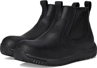 Volcom Street Shield Slip-On Station Tactical Boots Cowboy Boots Black : 14 M, Leather