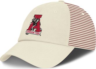 Nike Alabama Denim Club Nike Mens College Adjustable Hat in White | NC2H11KABV-0Y0