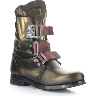 FLY London Stif Military Boot in 029 Gold at Nordstrom, Size 8-8.5Us