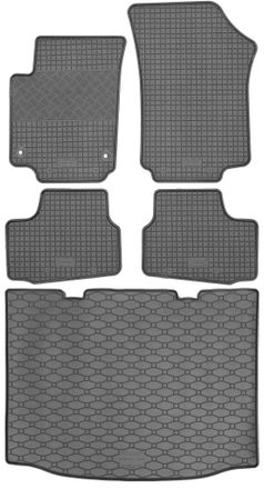 OEM Volkswagen Up Hatchback De Septiembre De 2011 A 2019. Juego De Alfombrillas De Goma Para Coche Y Alfombrilla Para Maletero