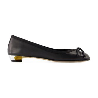 Alexander McQueen Armadillo Ballerinas - female - Alexander McQueen - Ballerina Shoes - Black - 4 UK - Shoes
