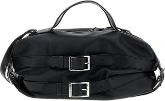 Simone Rocha Black Biker Belt Buckle Calf Leather Bag