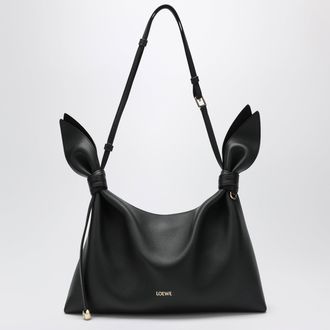 Loewe Medium Scarf bag in black leather