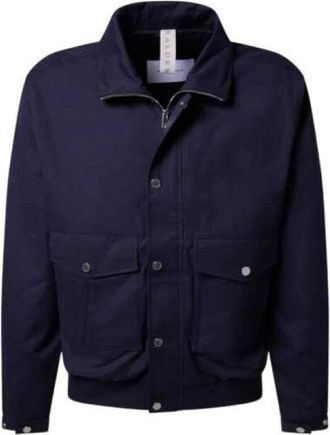 Baldessarini Multi-pocket Jacket - Heren - Bomber jackets - Blauw - L - Katoen - Jassen