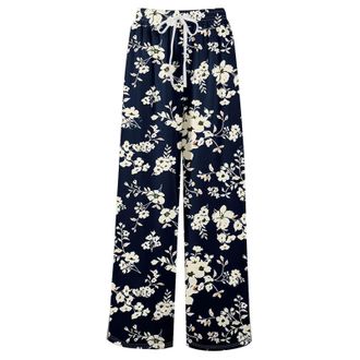 Generic Gym Pants Men 2025 Summer Boho Wide Leg Palazzo Pants for Men High Waisted Lightweight Casual Drawstring Trousers with Pockets Cargo Work for Walking 