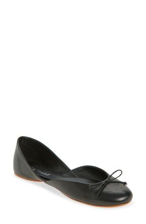 Jeffrey Campbell Perky dOrsay Ballet Flat in Black at Nordstrom, Size 5.5