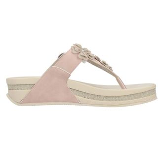 Rieker Slip-on Sandaal - Dames - Schoenen - Roze - Maat: 40 EU Poliester