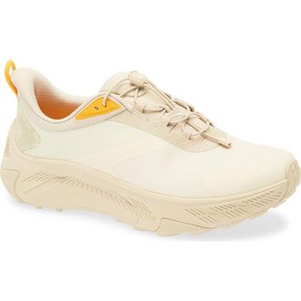 Hoka One One Transport 2 Water Repellent Hiking Sneaker in Cream /Vintage Yellow at Nordstrom, Size 10.5