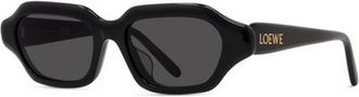 Loewe Authentieke Slim Bril met Topkwaliteit - Dames - Zonnebrillen - Zwart - 51 MM - Accessoires