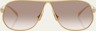 Miu Miu MU A56S Metal Aviator Sunglasses