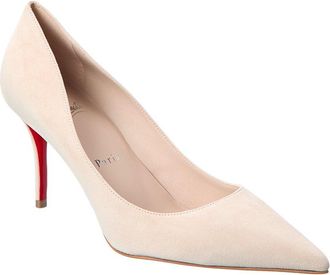 Christian Louboutin Miss Z 80 Suede Pump