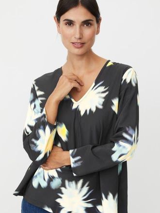 Masai Kala Long Sleeve V-Neck Blouse in Muted Lime at Nordstrom, Size Xx-Large