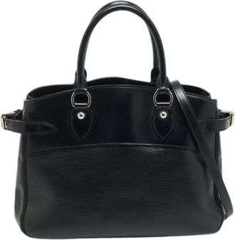 Louis Vuitton Pre-owned Vintage Handtas - Dames - Vintage Handtas - Zwart - ONE Size - Leer - Vintage