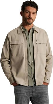 Cast Iron Jassen, Heren, Grijs, L, Overshirt Csi 2602210
